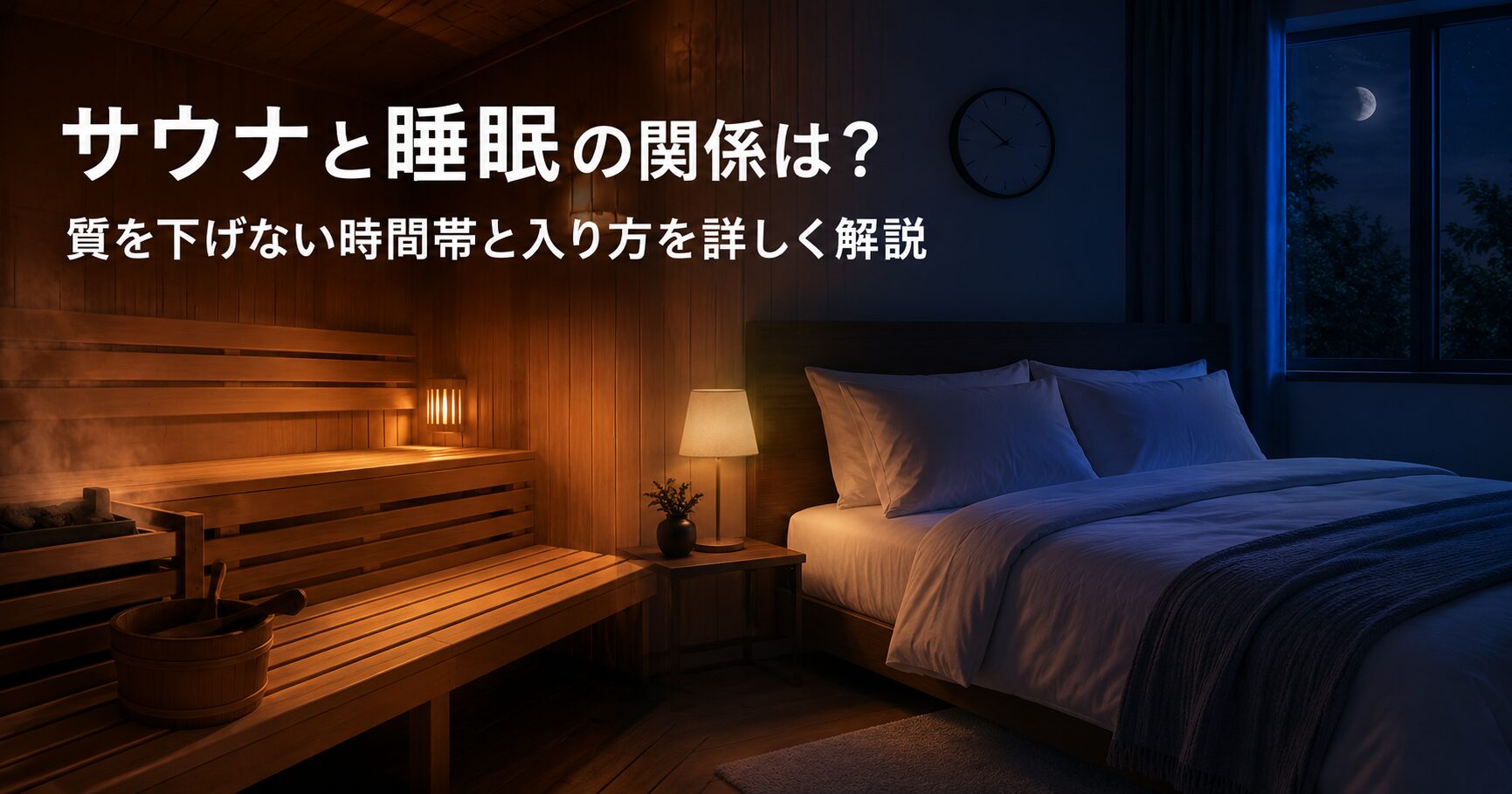 サウナと睡眠の関係は？